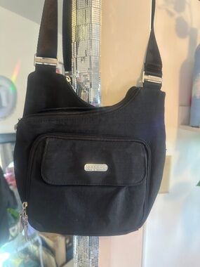 Baggalini anti theft crossbody nylon bag